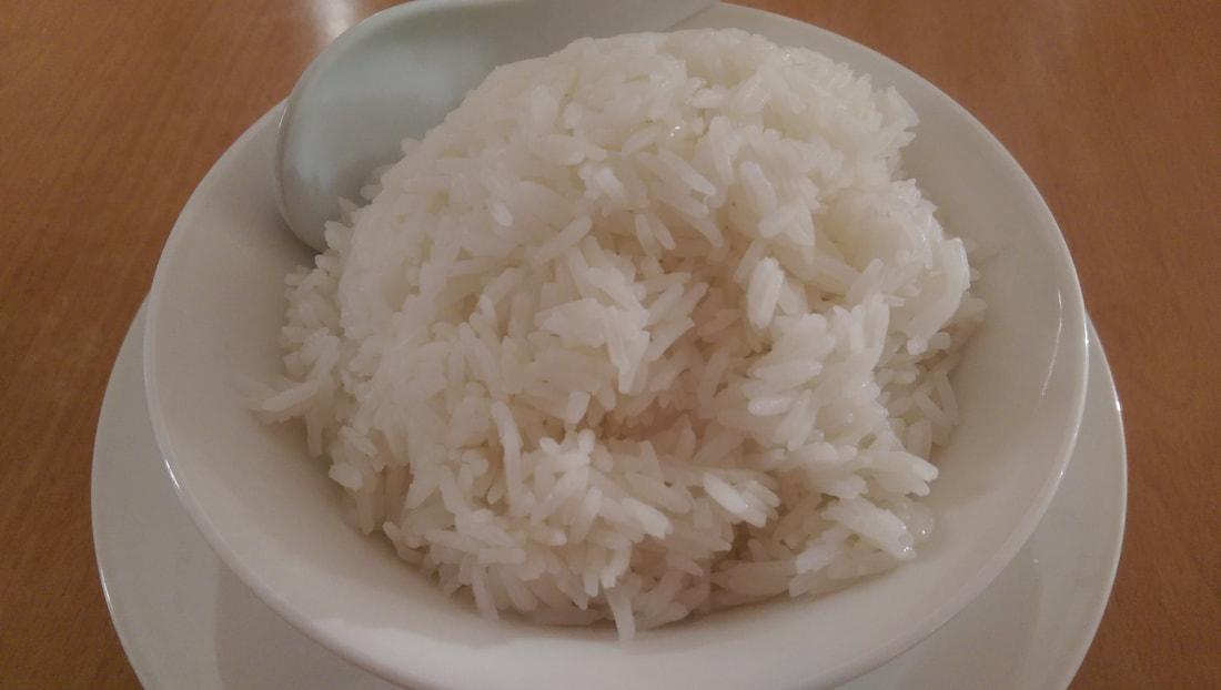 White rice (boiled rice) Picture