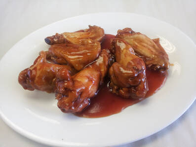 Chicken Wings With Barbecue Sauce