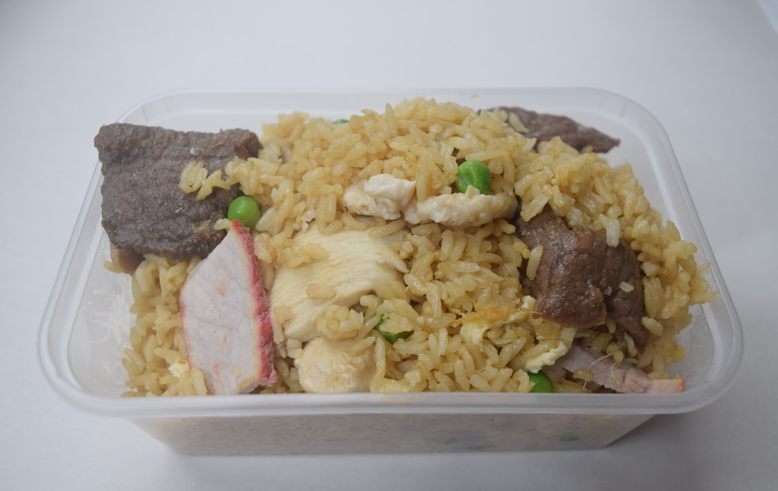 Mixed meat fried rice Picture